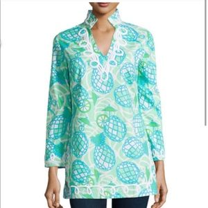 Sail to Sable Pineapple Tunic Like New!